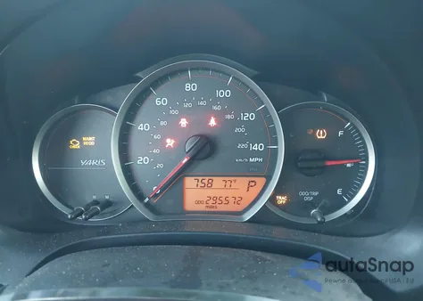 2013 Toyota Yaris Le из США, поврежденный, VIN JTDKTUD32DD543411